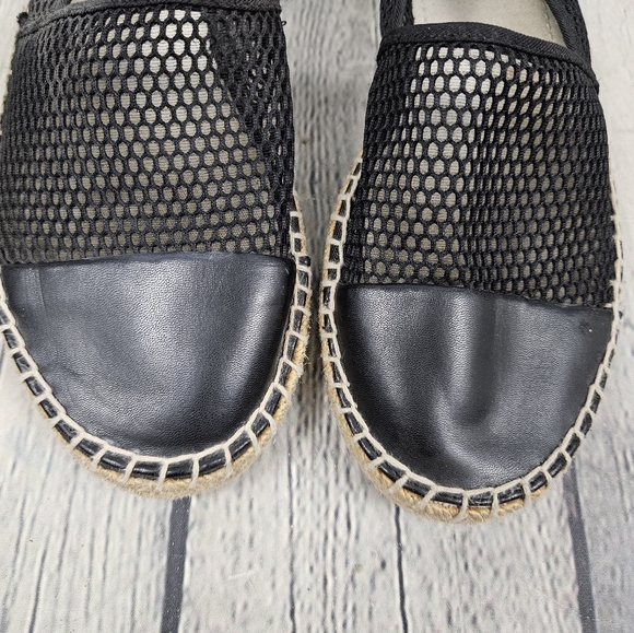 CIRCUS by SAM EDELMAN | Lena mesh & leather espadrille slipon flats - Picture 4 of 10